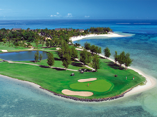 Le Golf de l'hôtel Le Paradis à l'île Maurice