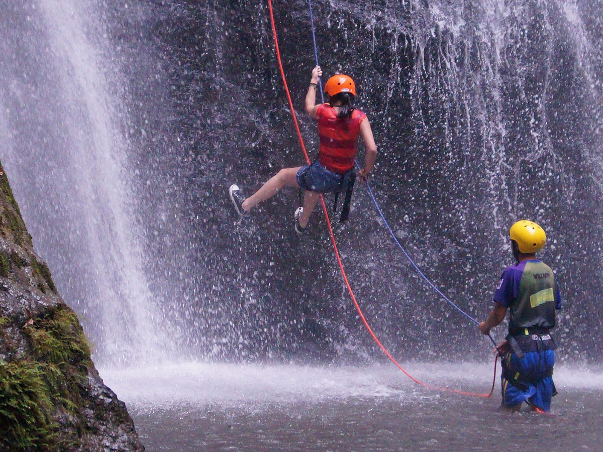 Canyoning à l'île Maurice