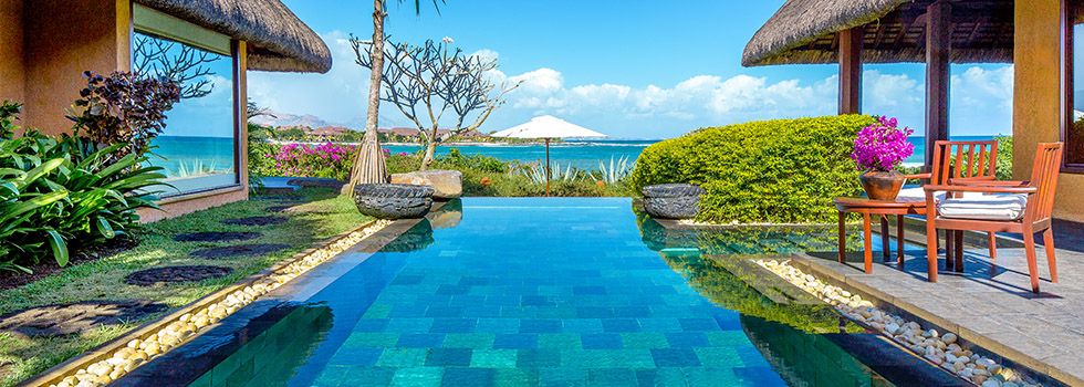 Hôtel THE OBEROI - île Maurice - piscine royal villa