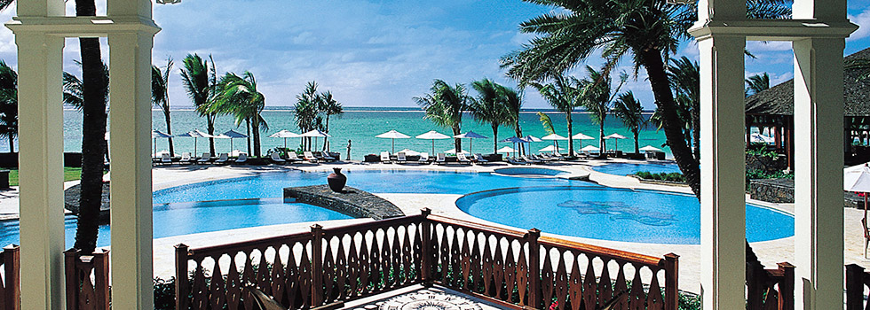 Piscine de THE RESIDENCE à l'île Maurice