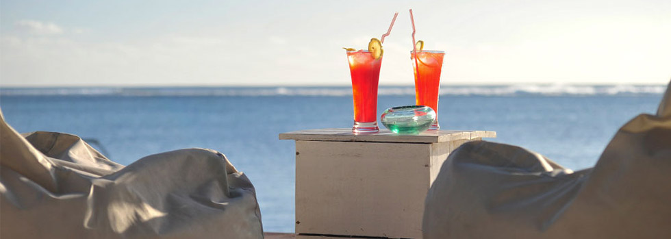 Cocktail à l'hôtel The Bay à l'île Maurice
