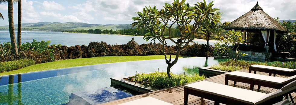 Le Shanti Maurice à l'île Maurice - piscine villa présidentielle