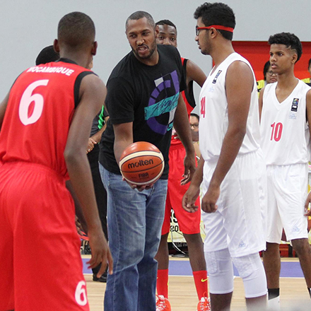 Une star de la NBA à l'île Maurice