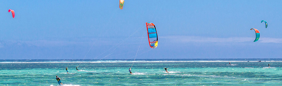 Kitesurf ile Maurice