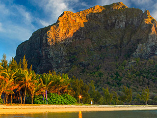 Coucher de soleil à l'île Maurice