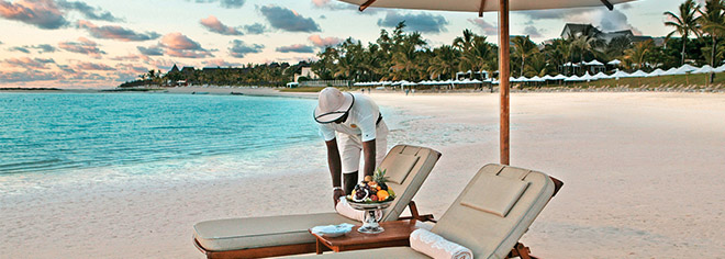 Plage de The Residence à  l'île Maurice